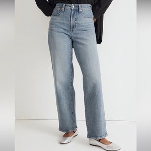 Madewell NWT The Curvy Perfect Vintage Wide-Leg Jean Size 28 in Heathcote Wash
